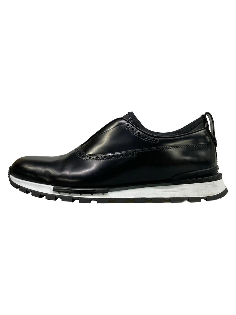 Berluti Black Leather Chemical Fiber #364150B15B